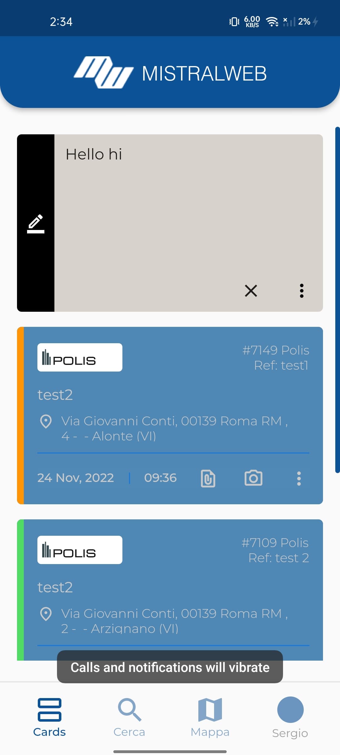 MistralWeb screenshot 2