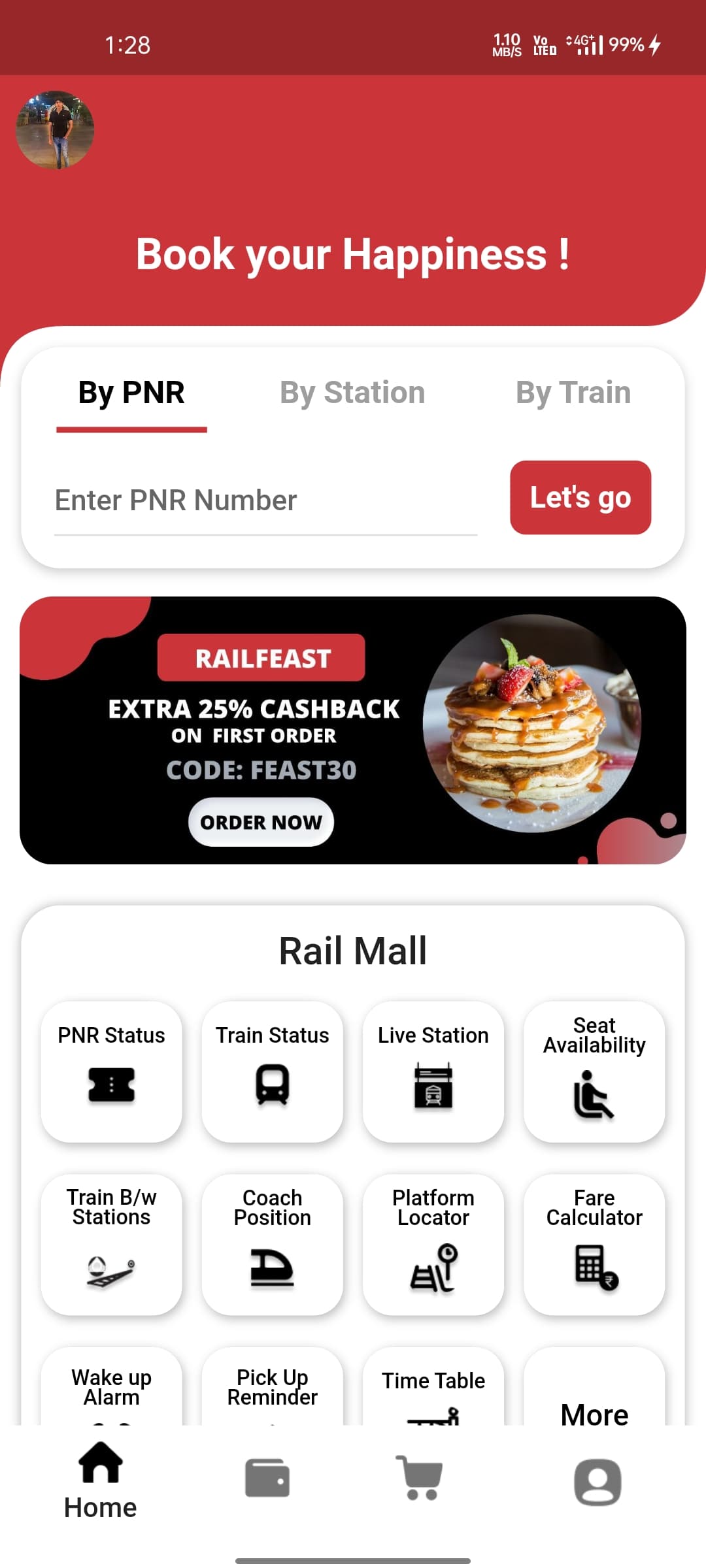 RailFeast screenshot 1