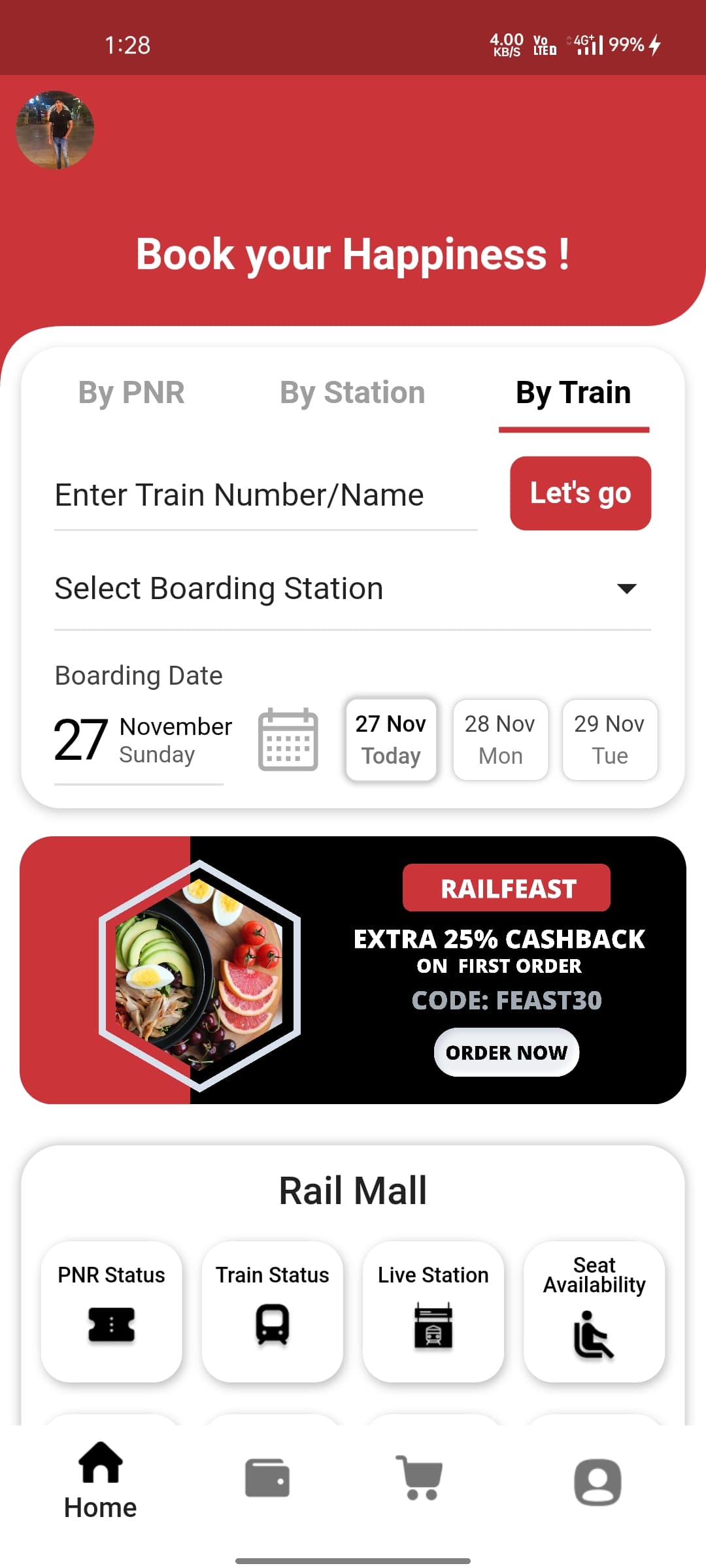 RailFeast screenshot 2