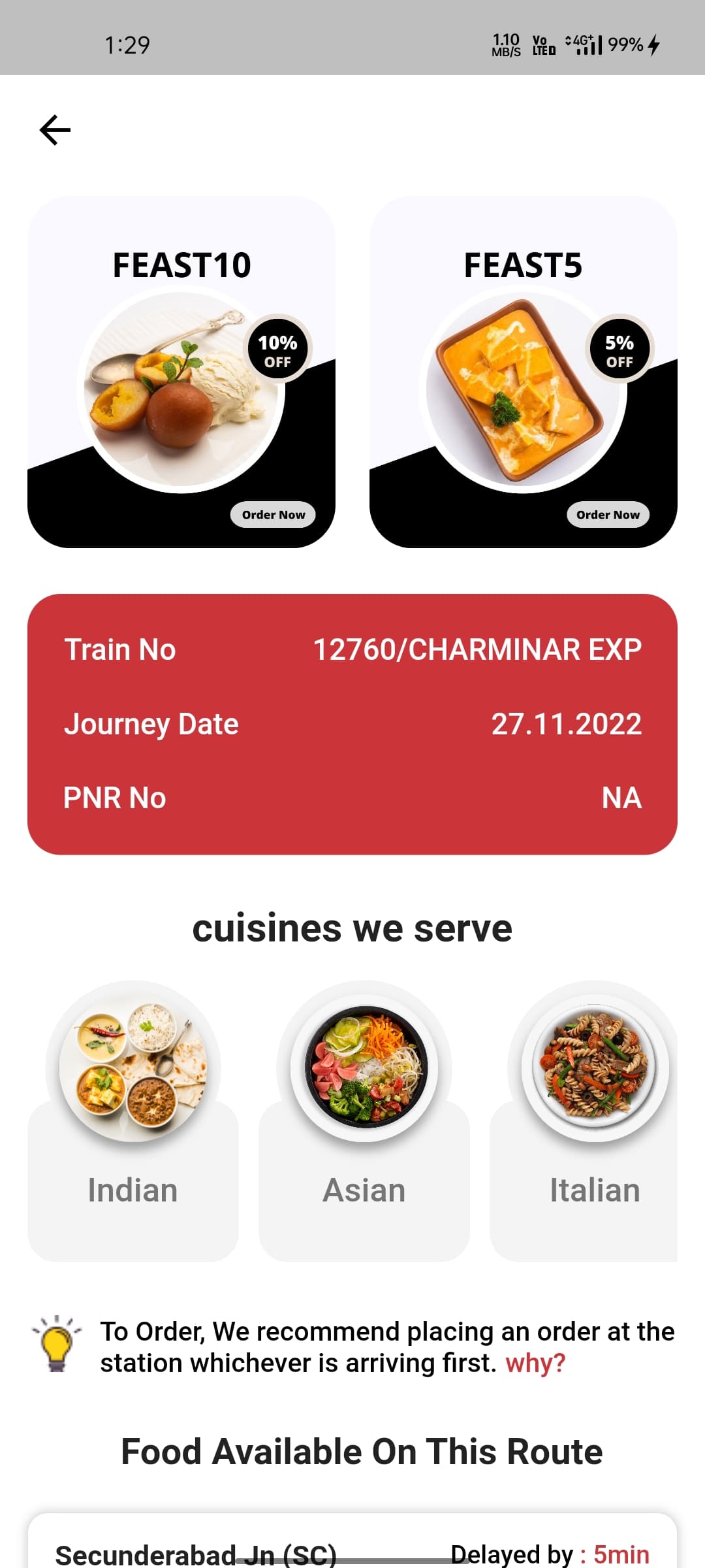RailFeast screenshot 4
